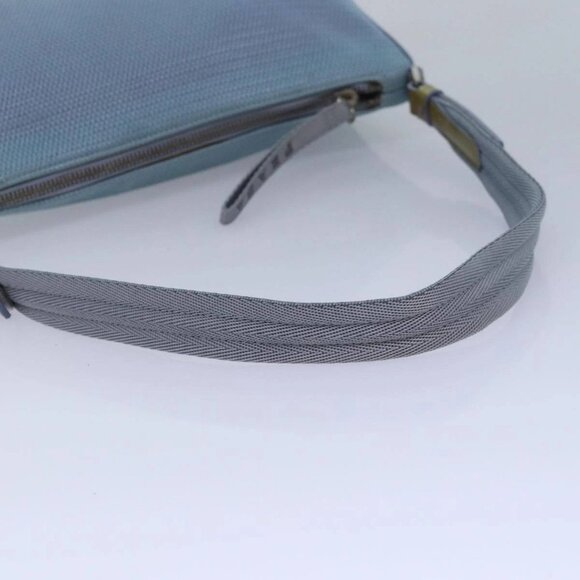 PRADA Sports Accessory Pouch Mesh Light Blue Auth - Picture 7 of 16